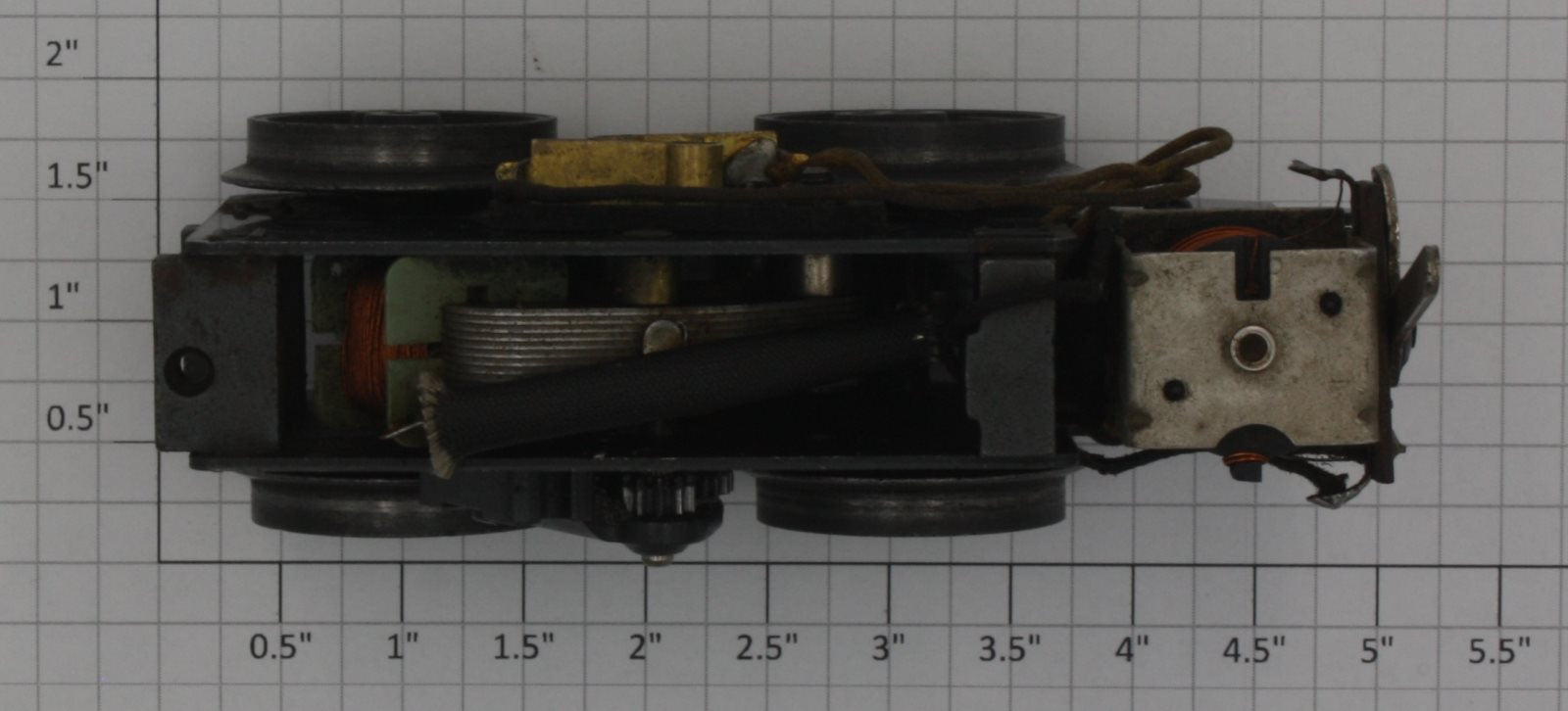 Lionel 2034-100 4-Wheel Steam Loco Motor Chassis with E-Unit