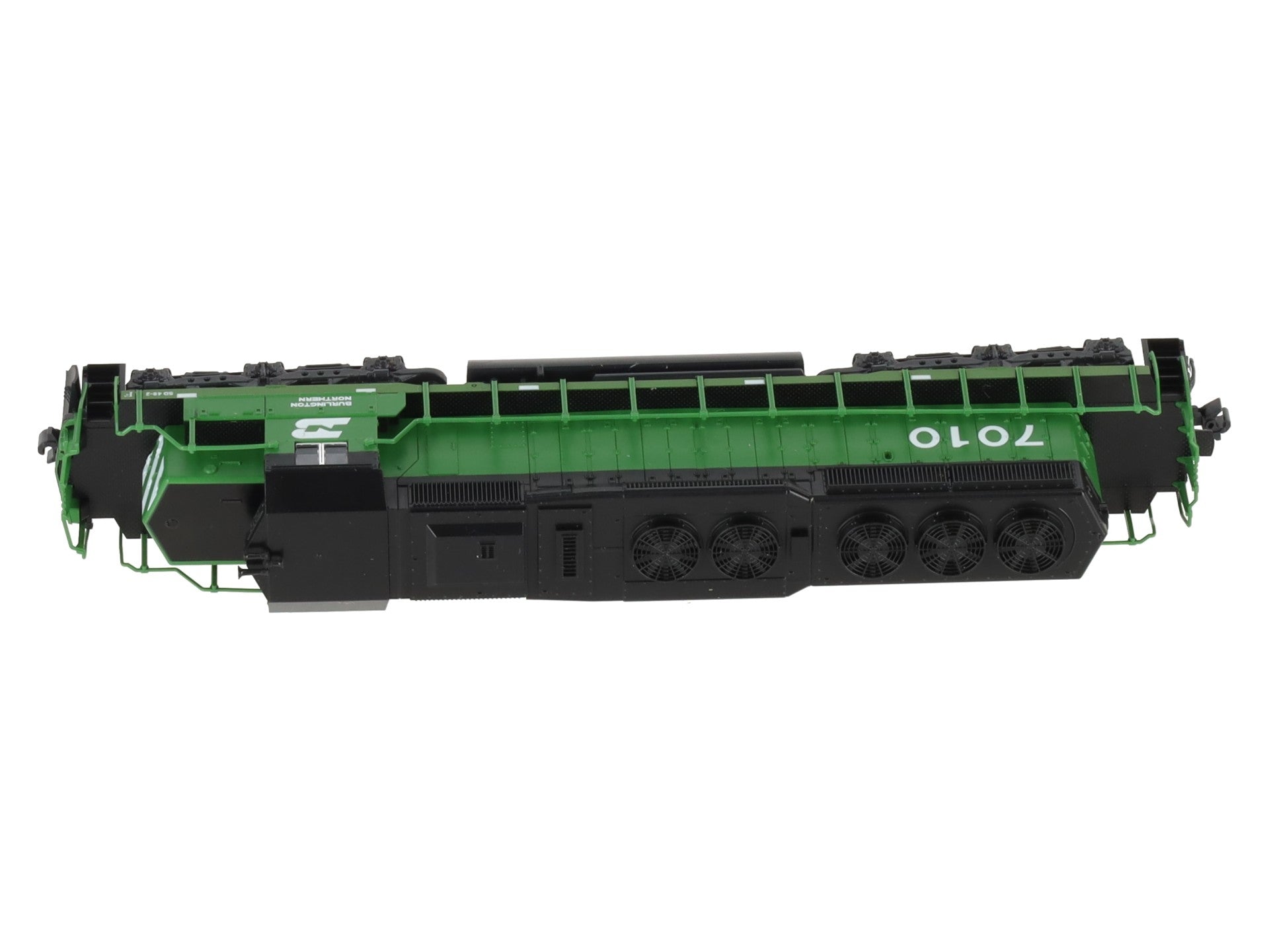 Kato 176-4955 N Burlington Northern SD40-2 Mid Cab Diesel Locomotive #7010
