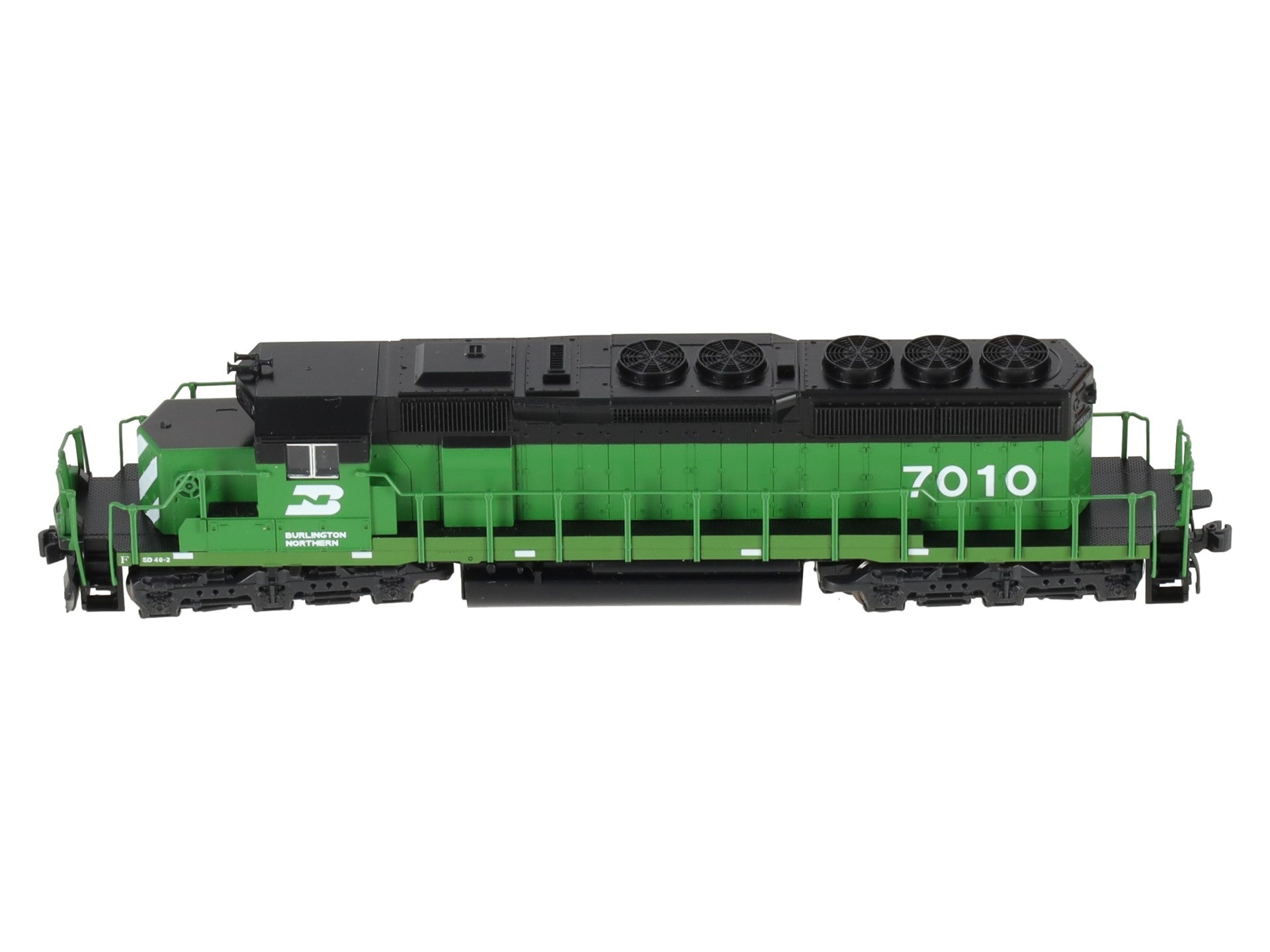 Kato 176-4955 N Burlington Northern SD40-2 Mid Cab Diesel Locomotive #7010