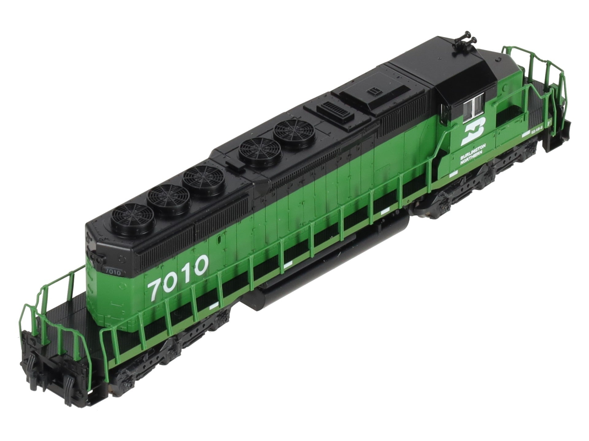 Kato 176-4955 N Burlington Northern SD40-2 Mid Cab Diesel Locomotive #7010