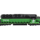 Kato 176-4955 N Burlington Northern SD40-2 Mid Cab Diesel Locomotive #7010