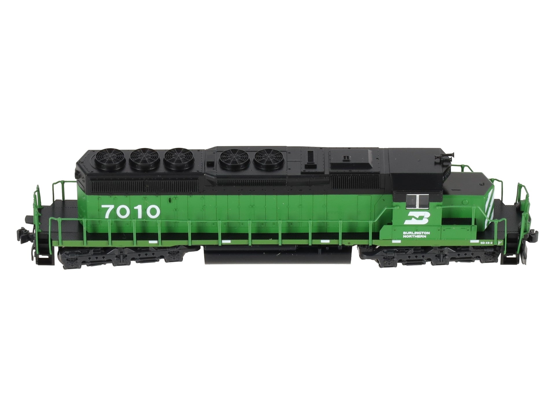 Kato 176-4955 N Burlington Northern SD40-2 Mid Cab Diesel Locomotive #7010