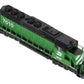 Kato 176-4955 N Burlington Northern SD40-2 Mid Cab Diesel Locomotive #7010