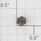 Lionel #6-32 x 1/8" Black Hex Head Slotted Shoulder Screw