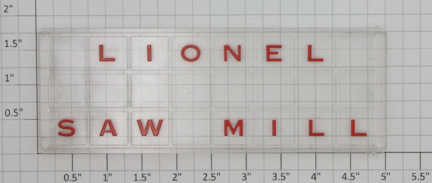 Lionel 464-52 Sawmill Window