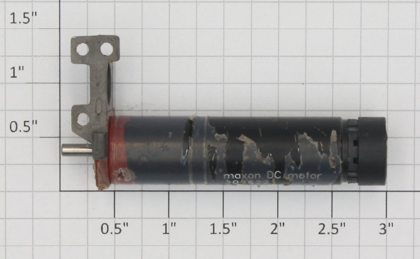 maxon 302822 Miniature DC Gearhead Motor 6VDC @ 300RPM with Bracket