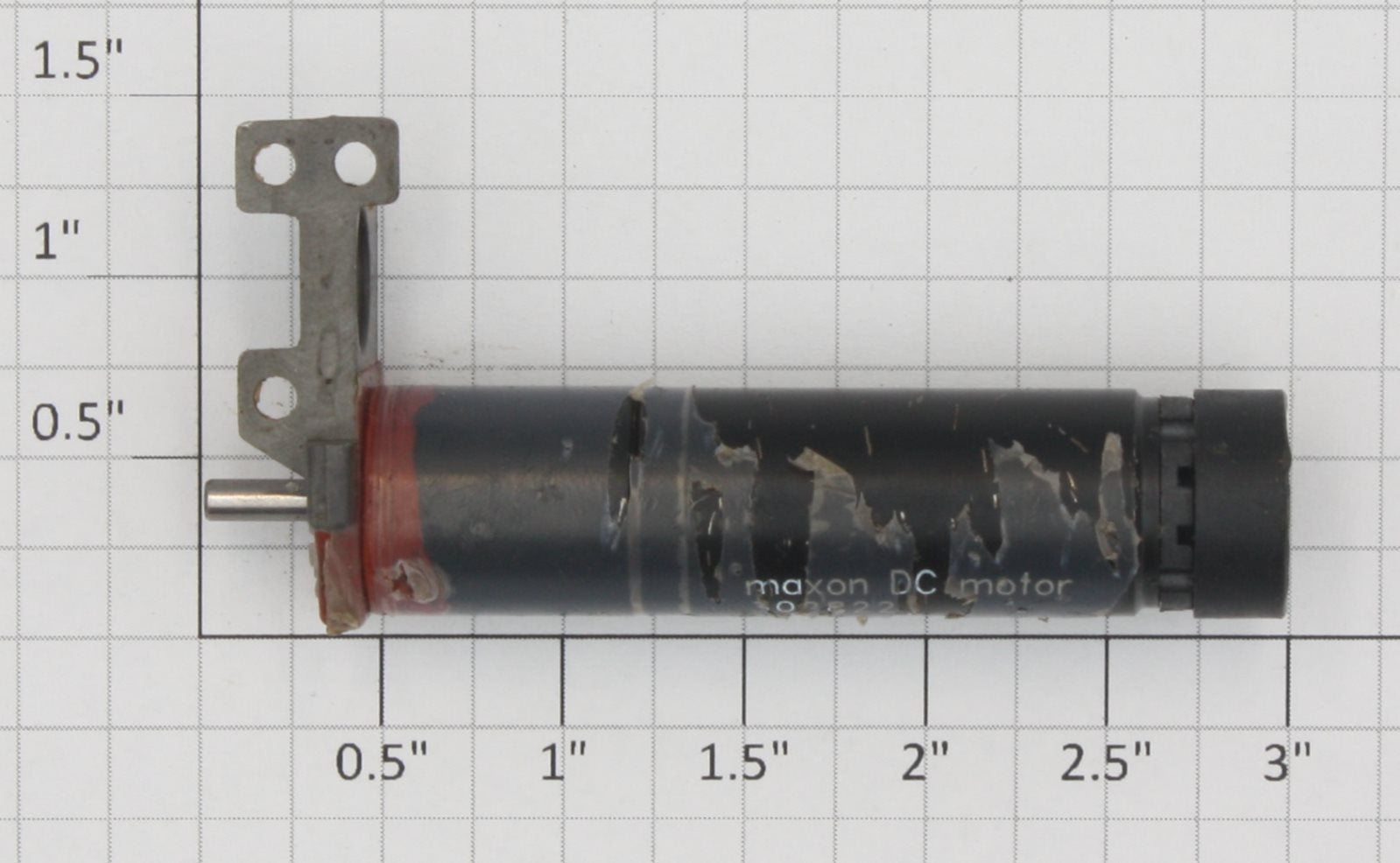 maxon 302822 Miniature DC Gearhead Motor 6VDC @ 300RPM with Bracket