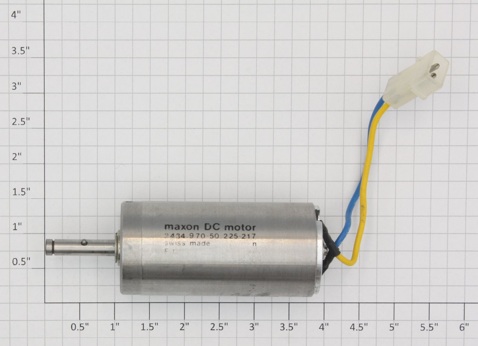 Maxon 2434.970.50.225-217 12-Volt DC Motor with Plug