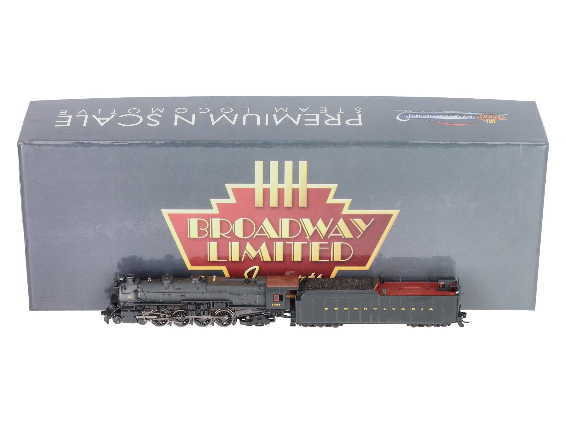 Broadway Limited 3076 N PRR Class M1b 4-8-2 Steam Locomotive w/Sound & DCC #6704