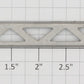 Lionel 313-12X Bascule Bridge Trestle Cross Brace without Tabs