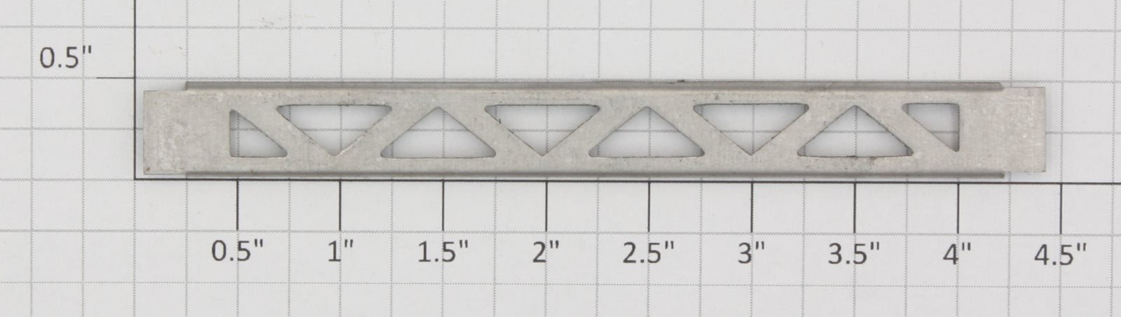 Lionel 313-12X Bascule Bridge Trestle Cross Brace without Tabs