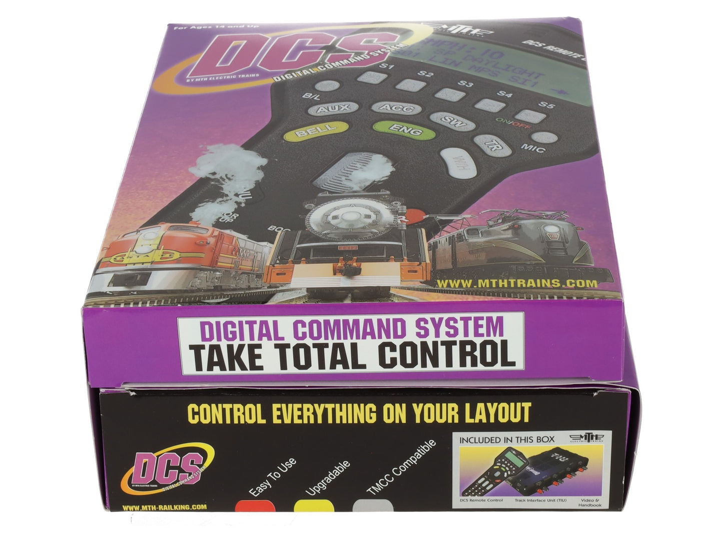 MTH 50-1001 DCS Track Interface Unit & Remote Control - USB Version (Rev. L) LN/Box