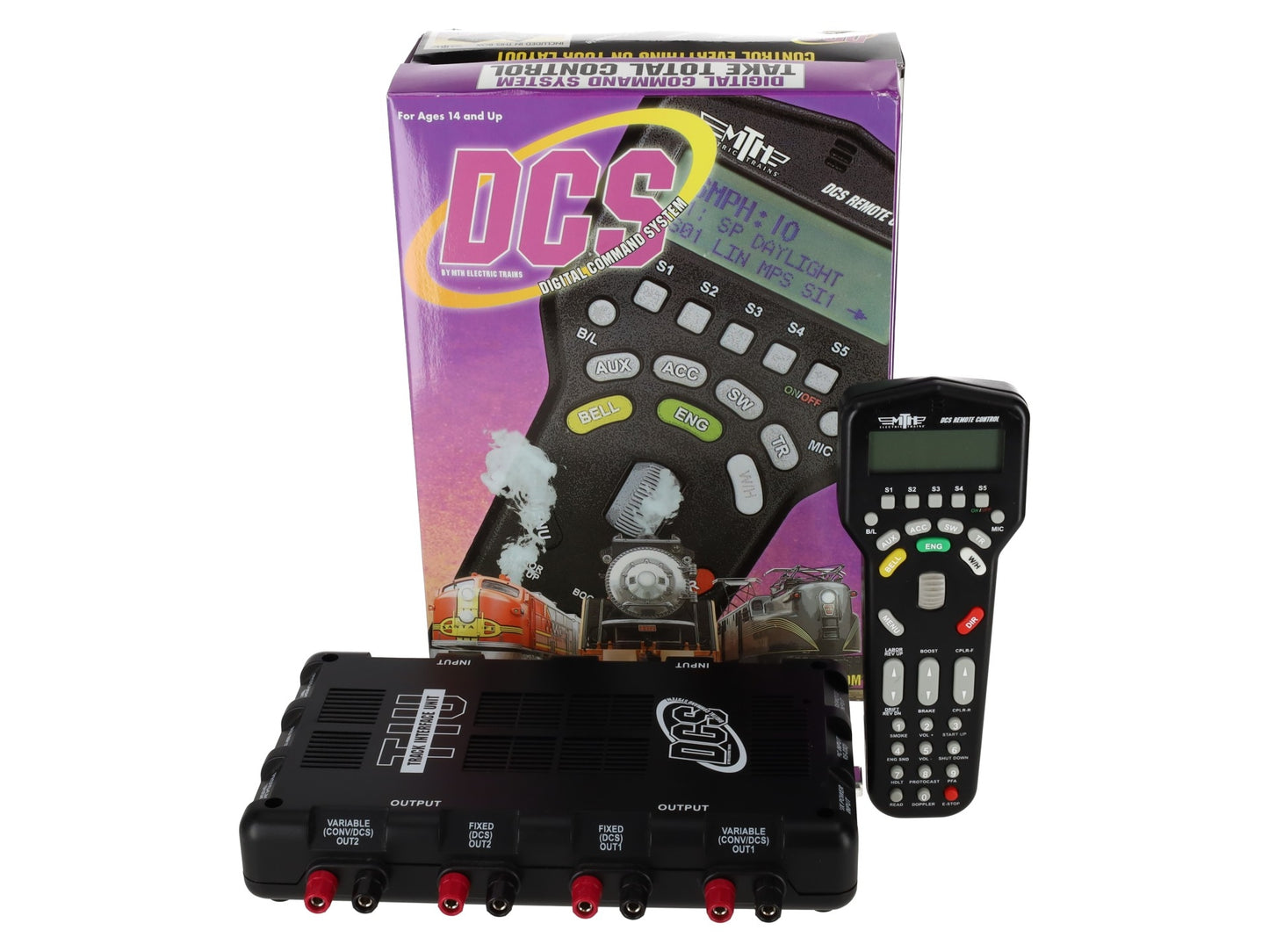 MTH 50-1001 DCS Track Interface Unit & Remote Control - USB Version (Rev. L) LN/Box