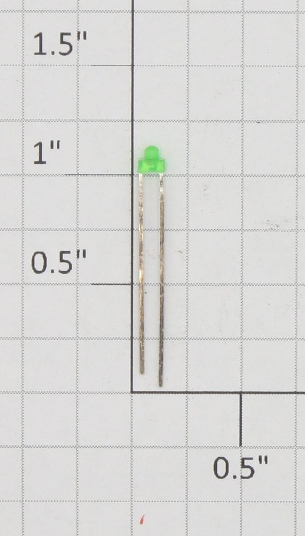 Miniatronics 12-825-05 Green 2mm LED