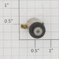 Faulhaber 1331T012S 12 Volt DC Motor with 7mm Pinion Gear