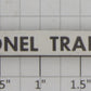 Lionel 3460-1 Lionel Trains Van Trailer Nameplate
