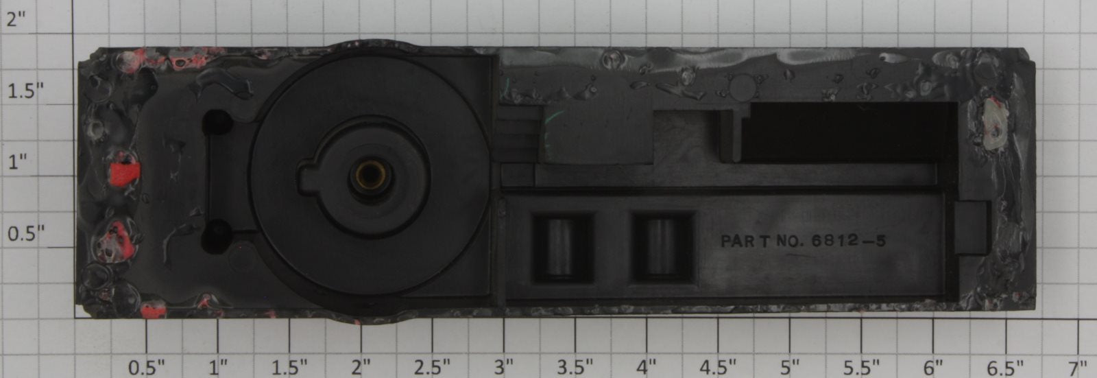 Lionel 6812-5 Black Searchlight Track Maintenance Platform