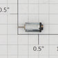 Mabuchi FF-K10WA 1.5-3 Volt DC Micro-Mini Can Motor 20000 RPM