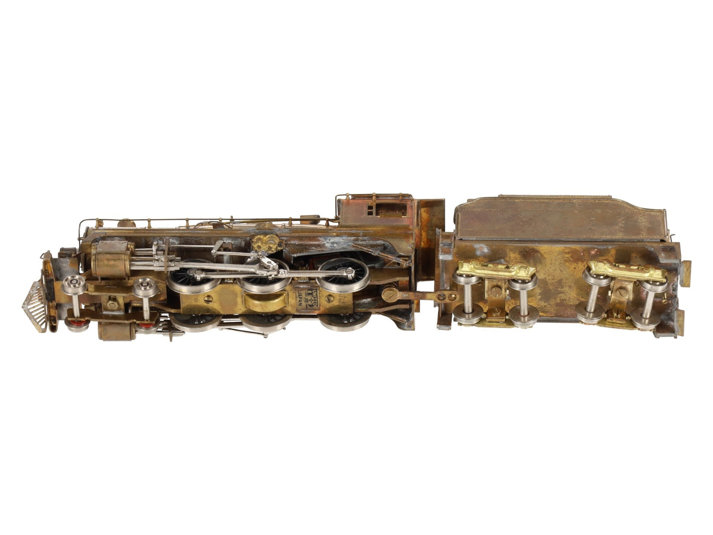 United Scale Models HO BRASS CPR 4-6-0 Steam Locomotive & Tender -Unpainted EX/Box