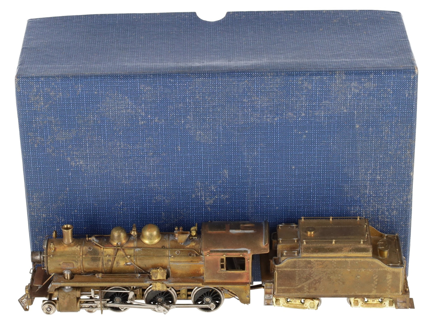 United Scale Models HO BRASS CPR 4-6-0 Steam Locomotive & Tender -Unpainted EX/Box