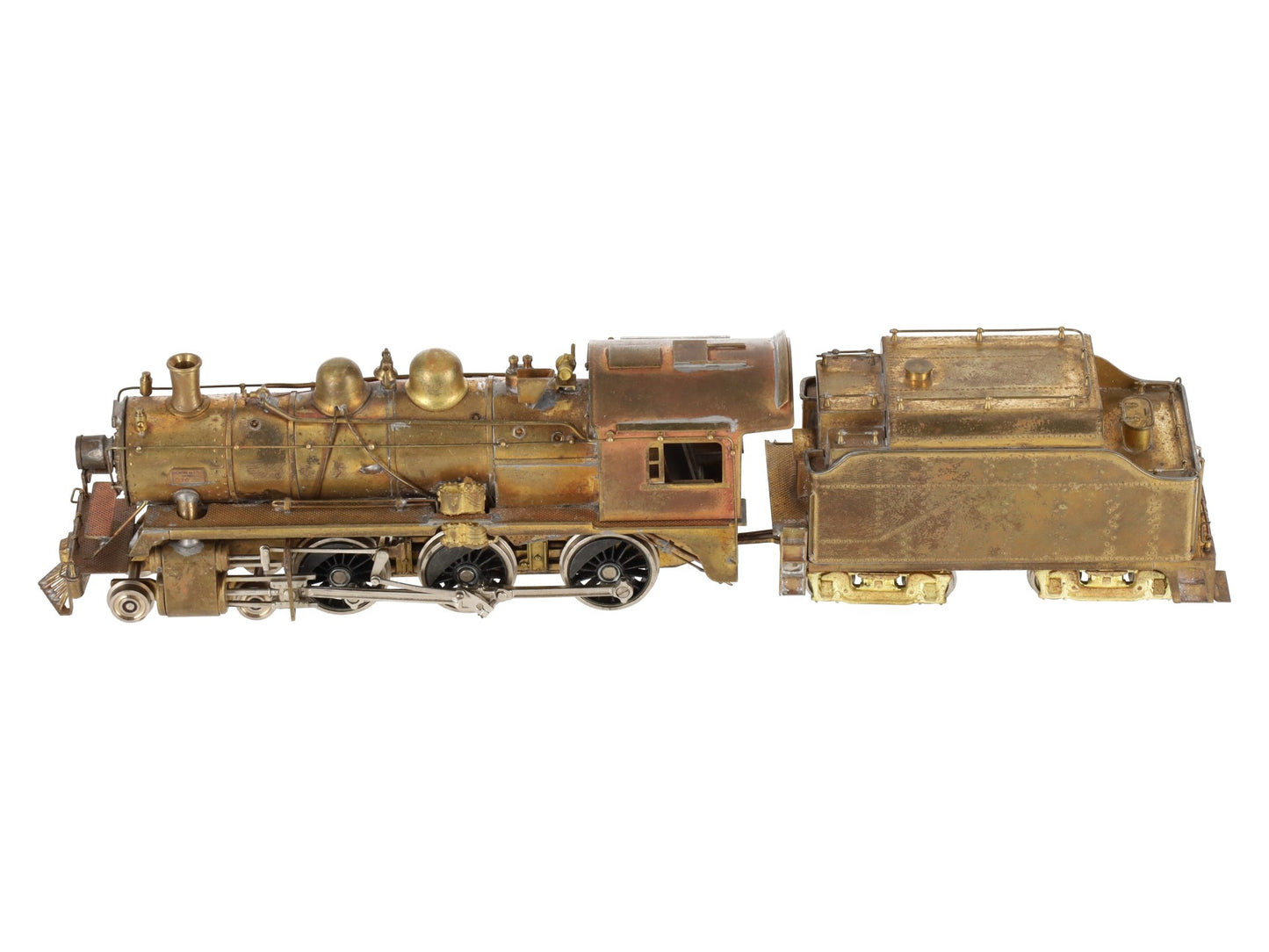 United Scale Models HO BRASS CPR 4-6-0 Steam Locomotive & Tender -Unpainted EX/Box