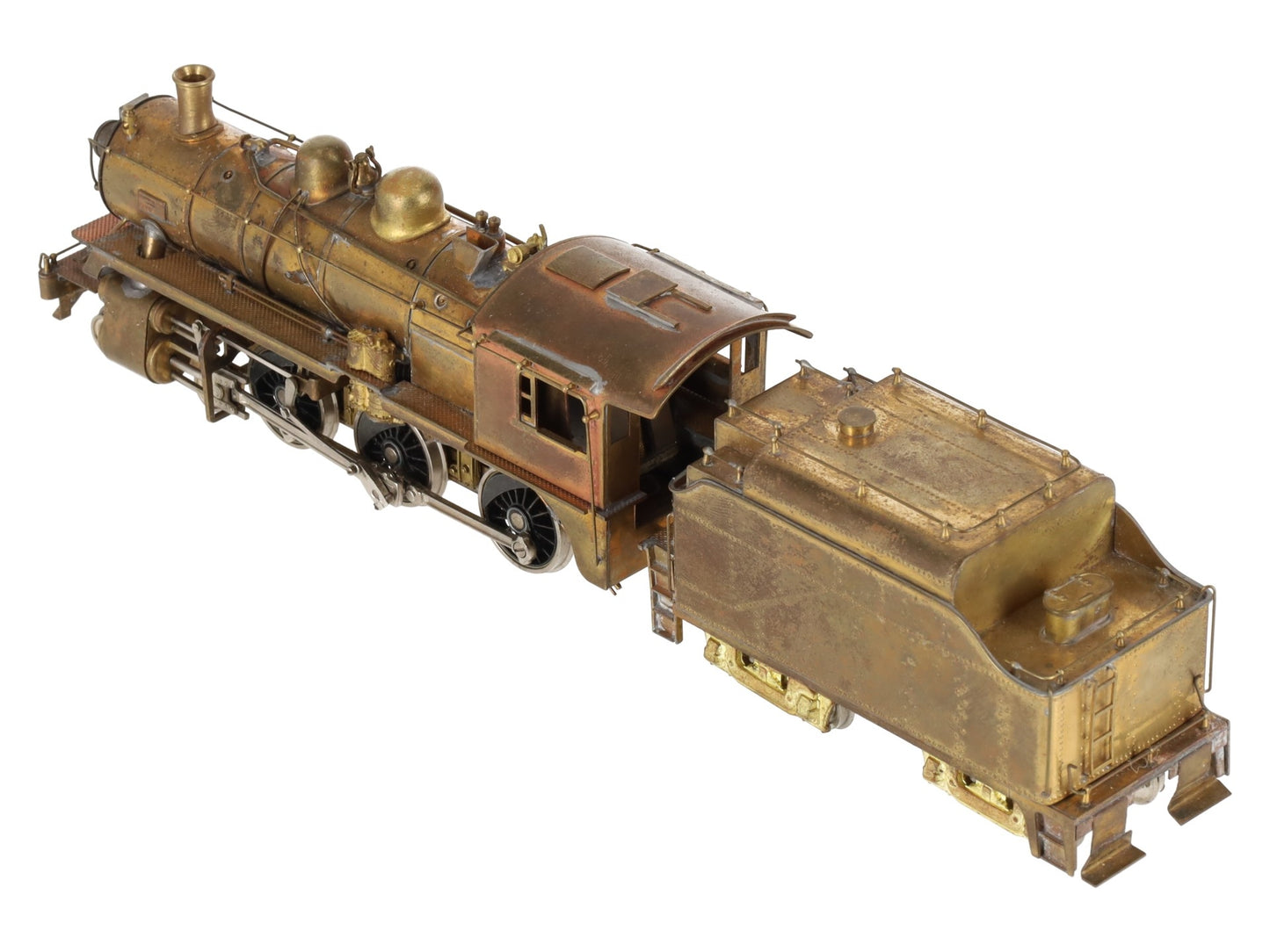 United Scale Models HO BRASS CPR 4-6-0 Steam Locomotive & Tender -Unpainted EX/Box