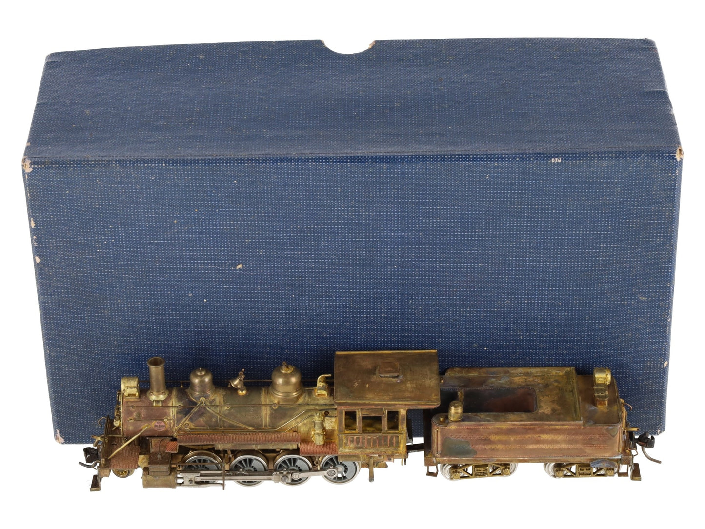 United Scale Models BRASS HO Maryland & Pennsylvania 2-8-0 Baldwin -Unpainted VG/Box