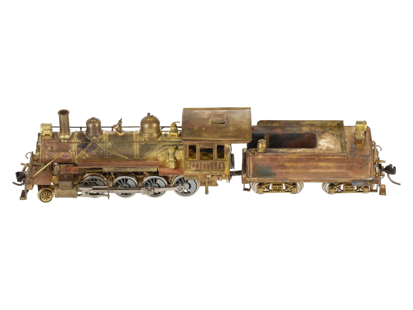 United Scale Models BRASS HO Maryland & Pennsylvania 2-8-0 Baldwin -Unpainted VG/Box