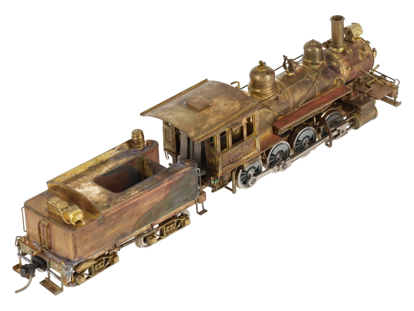United Scale Models BRASS HO Maryland & Pennsylvania 2-8-0 Baldwin -Unpainted VG/Box