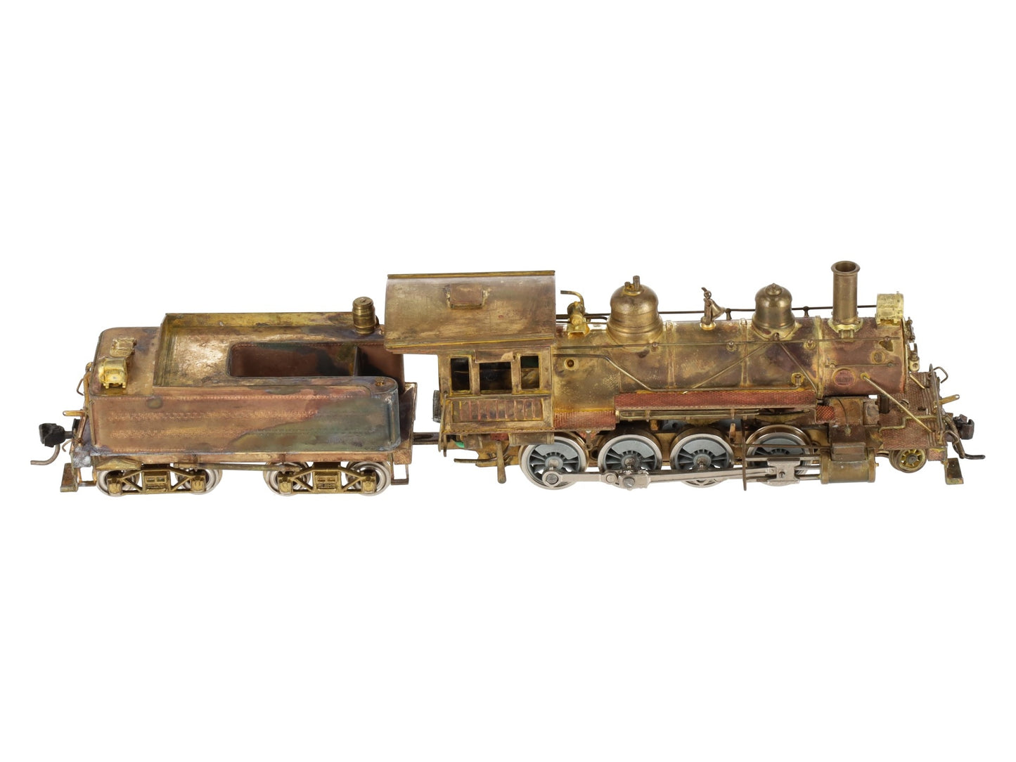 United Scale Models BRASS HO Maryland & Pennsylvania 2-8-0 Baldwin -Unpainted VG/Box