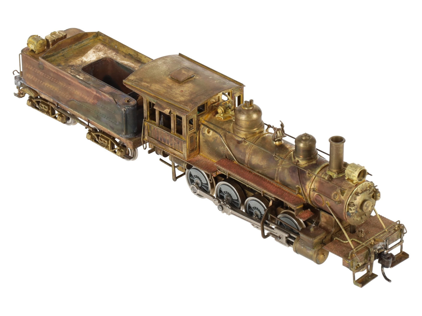 United Scale Models BRASS HO Maryland & Pennsylvania 2-8-0 Baldwin -Unpainted VG/Box
