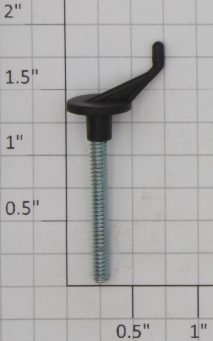 Lionel 6812-39 Black Platform Elevating Screw & Crank Handle