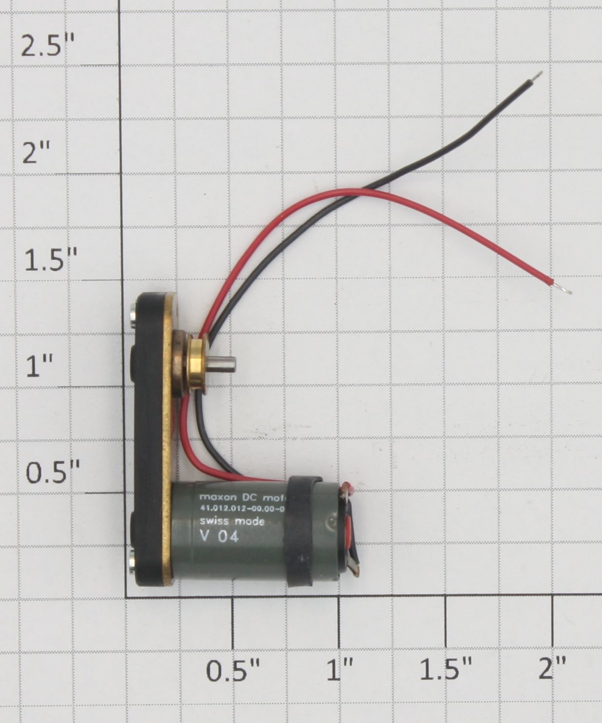 maxon 41.012.012-00.00-027 DC Motor with Gearbox and Pulley Assembly