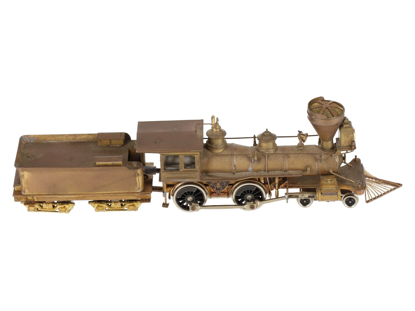United Models HO Scale 11 V&T Reno 4-4-0 Steam Loco & Tender EX/Box