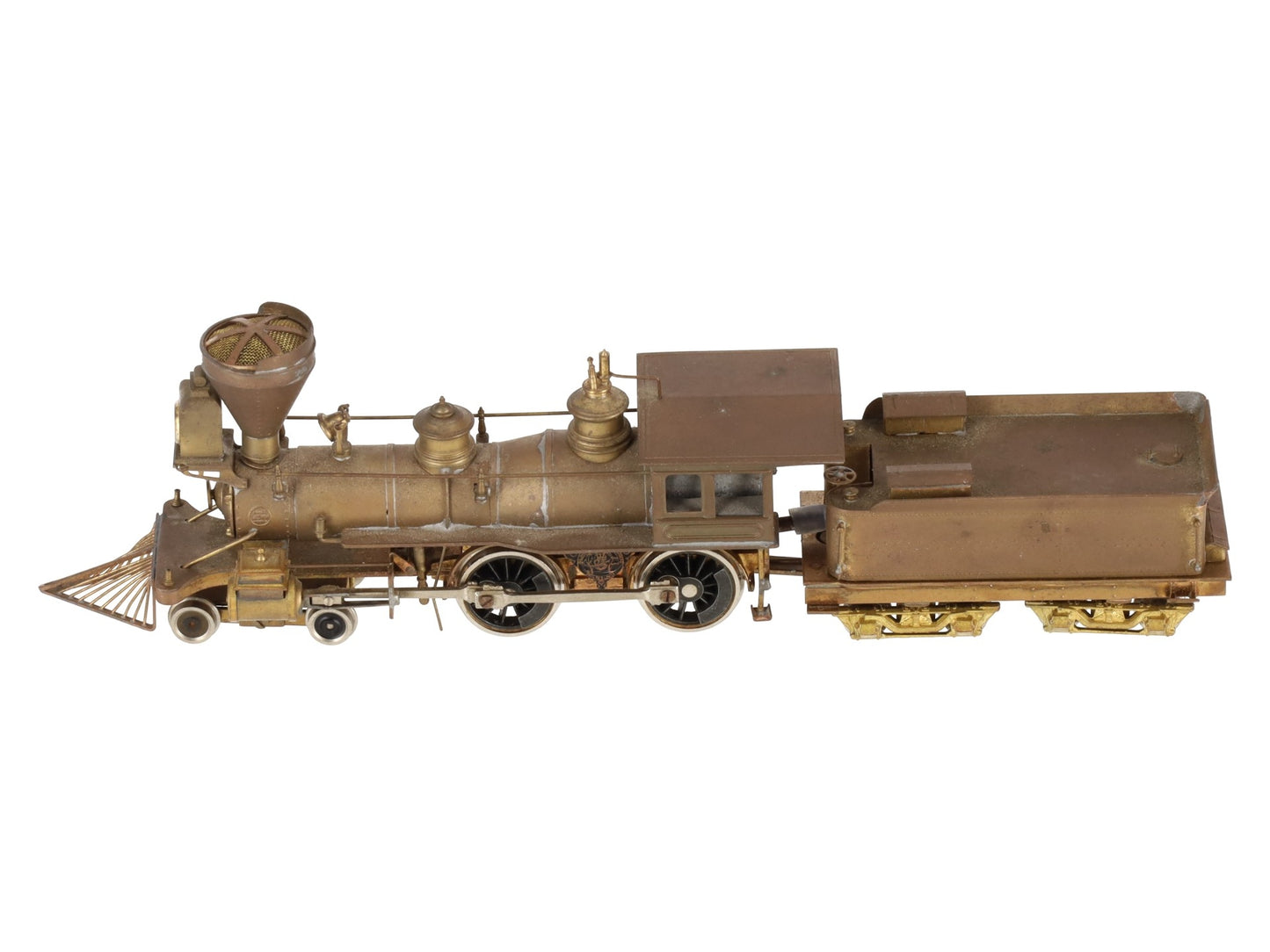 United Models HO Scale 11 V&T Reno 4-4-0 Steam Loco & Tender EX/Box