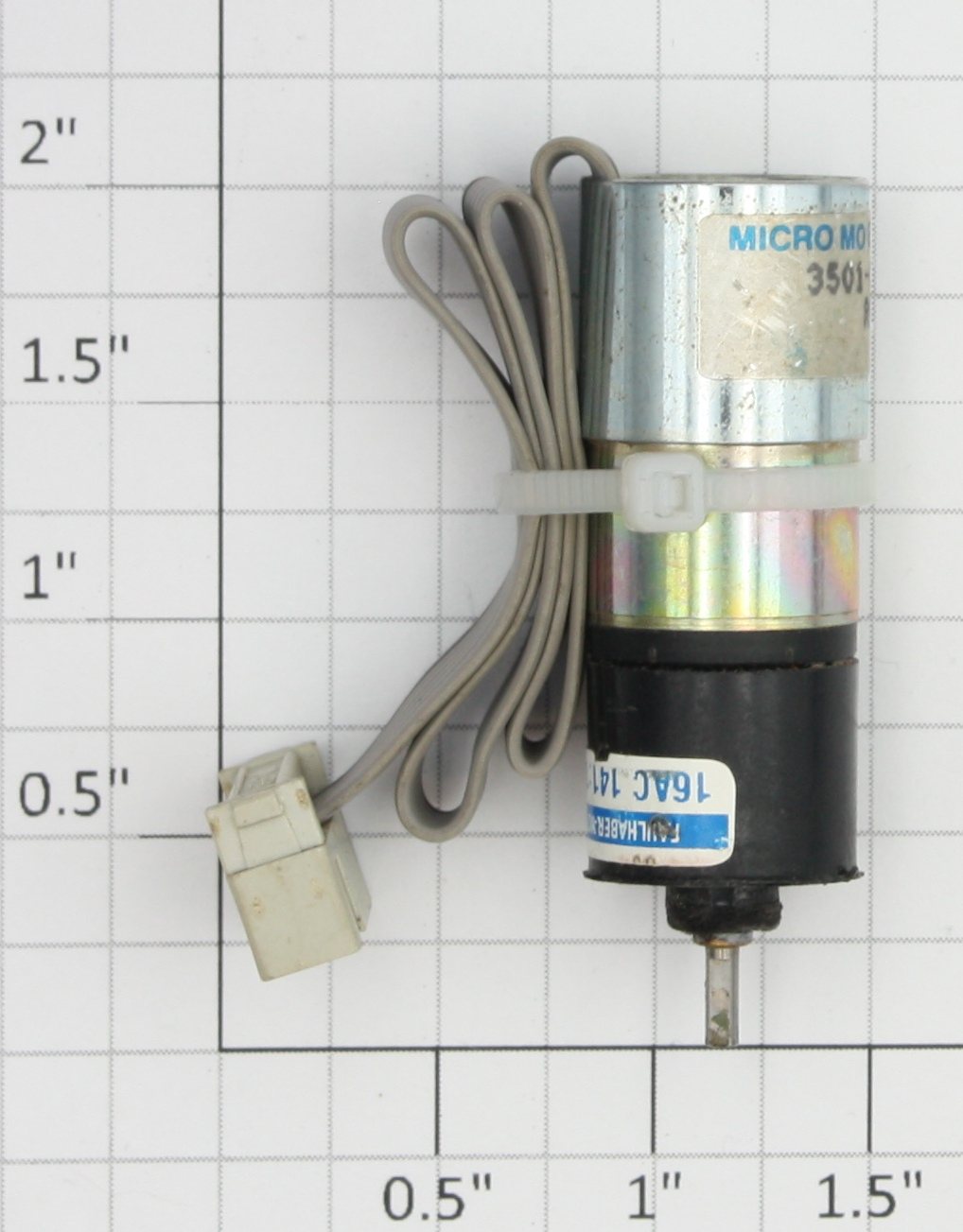 Faulhaber 3501-0008-01 12-Volt DC Micromotor Geared Can Motor
