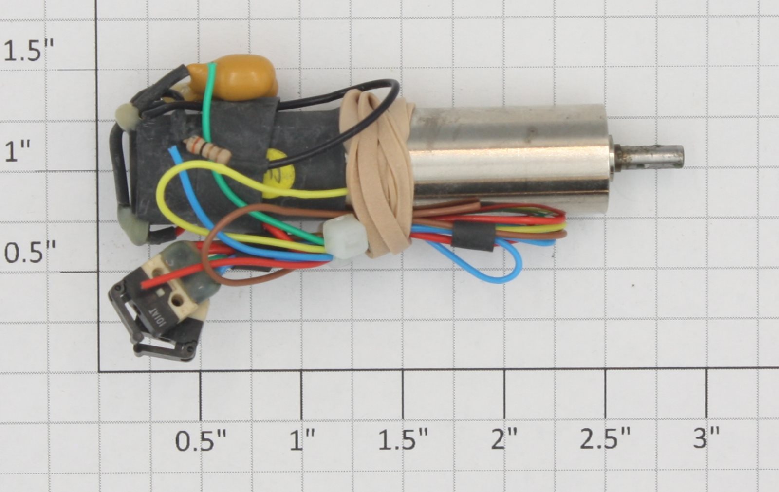 Faulhaber 021044-182 12 Volt DC Coreless Mini Motor with Capacitors - Wired