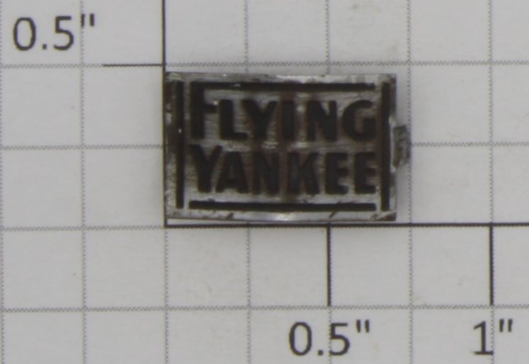 Lionel 7914-1N Flying Yankee Nameplate