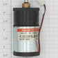 maxon 410400380000231 20 Volt DC Motor with Offset Gearbox Assembly and Rear Fan