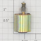 Faulhaber 2020C009S 9 Volt DC Micromotor with Offset Gearbox and Gear