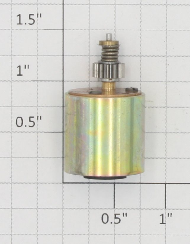 Faulhaber 2020C009S 9 Volt DC Micromotor with Offset Gearbox and Gear