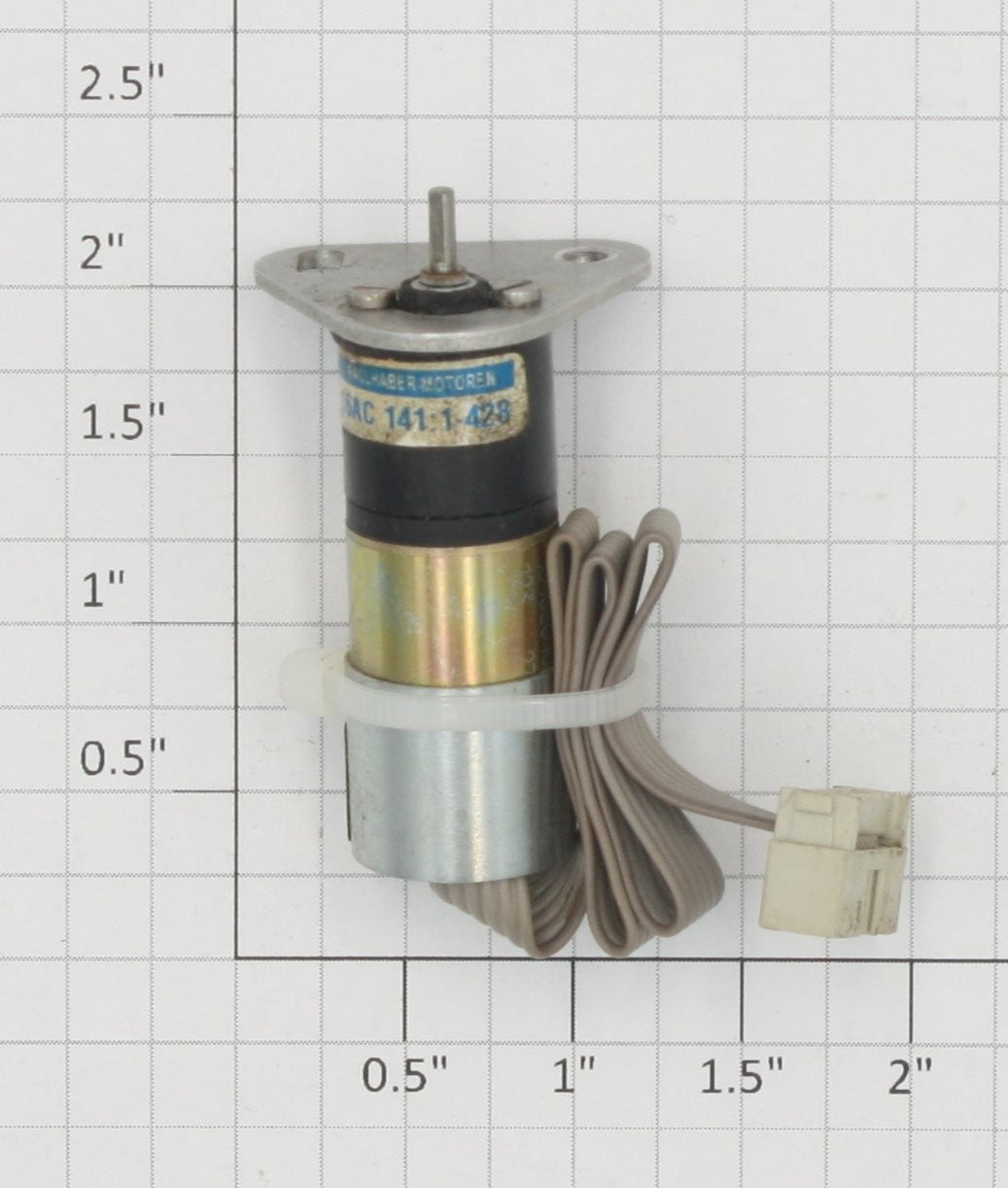 Faulhaber 3501-0008-01 10-VDC Micromotor w/ Gearbox, Mounting Plate & Encoder