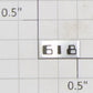 Lionel 618-1 618 Number Plate-Self Adhesive
