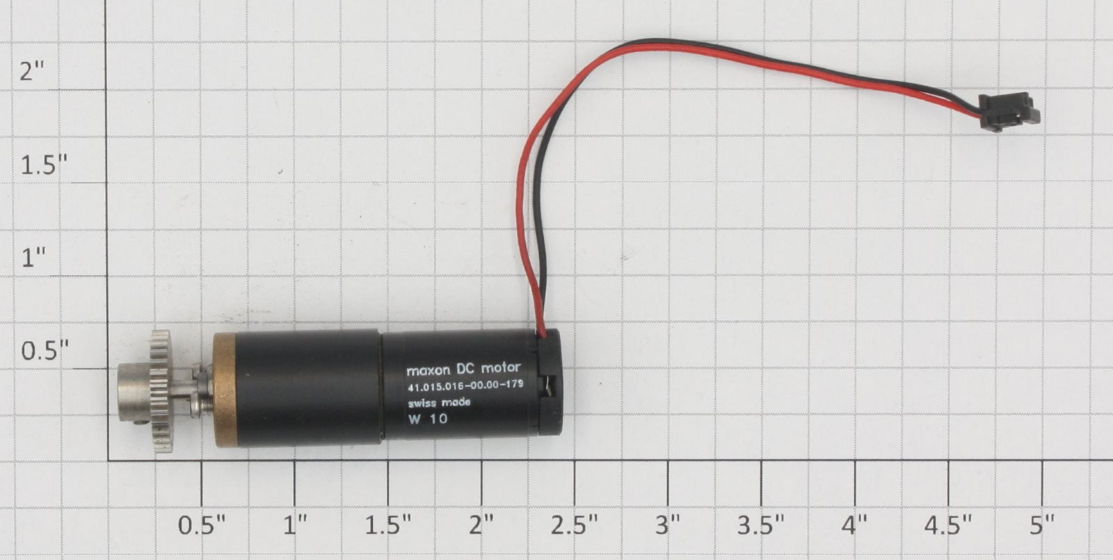 maxon 41.015.016-00.00-179 12 Volt DC Motor with 47mm x 16mm with Gearbox