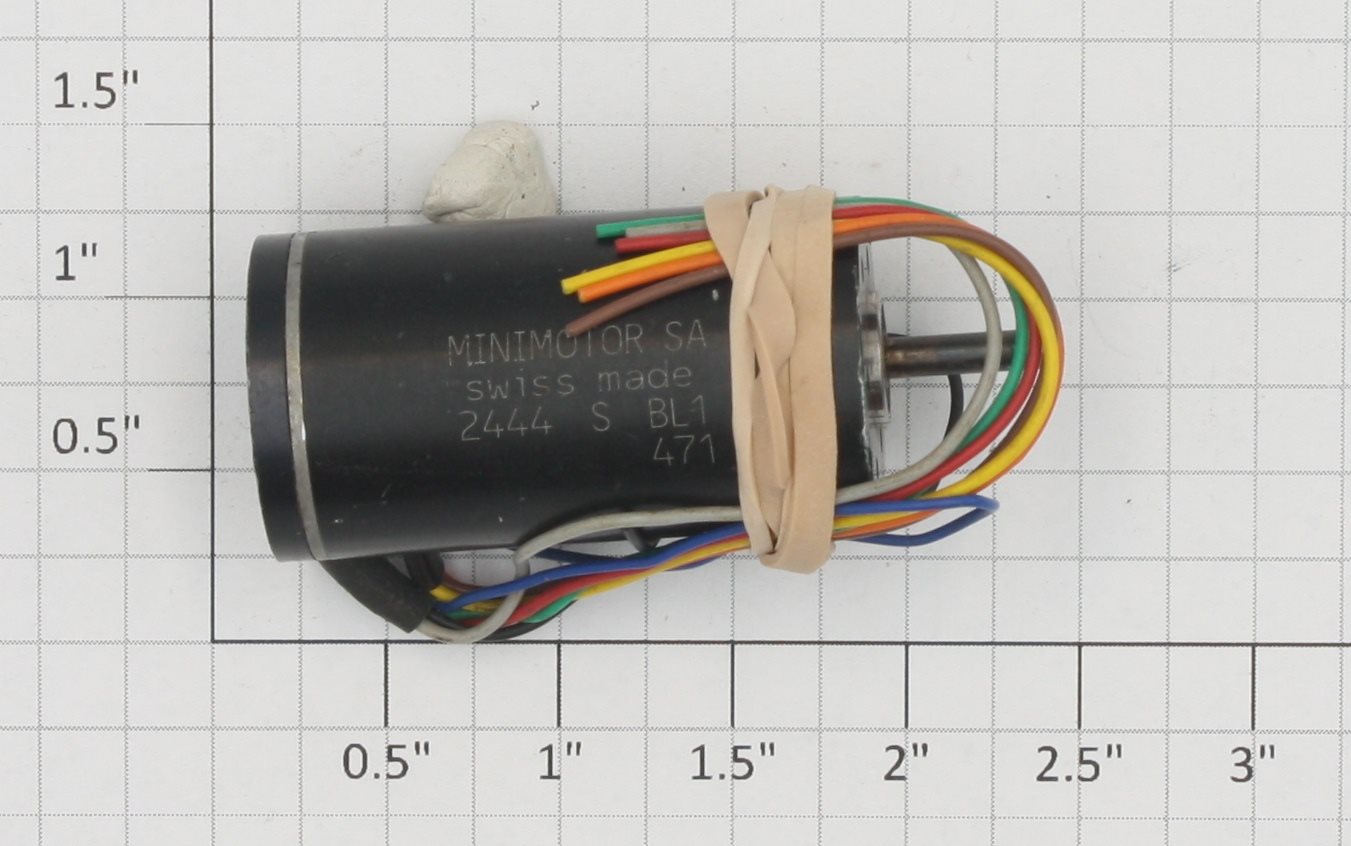 Faulhaber 2444SO48BK750 48 VDC Brushless DC Servomotor with Wiring