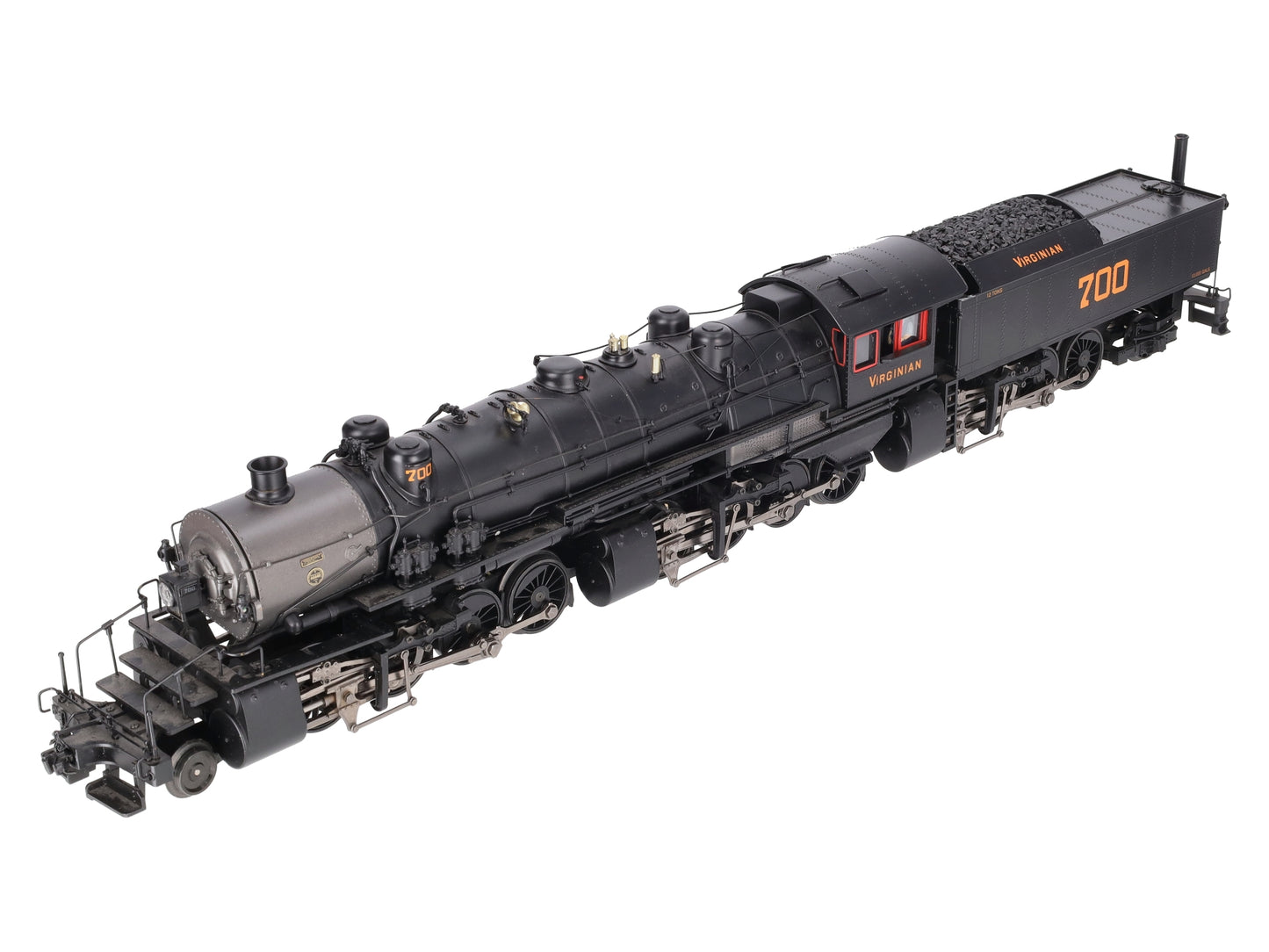 MTH 20-3101-1 O Virginian 2-8-8-8-2 Triplex Steam Locomotive & Tender #700 w PS2 LN/Box