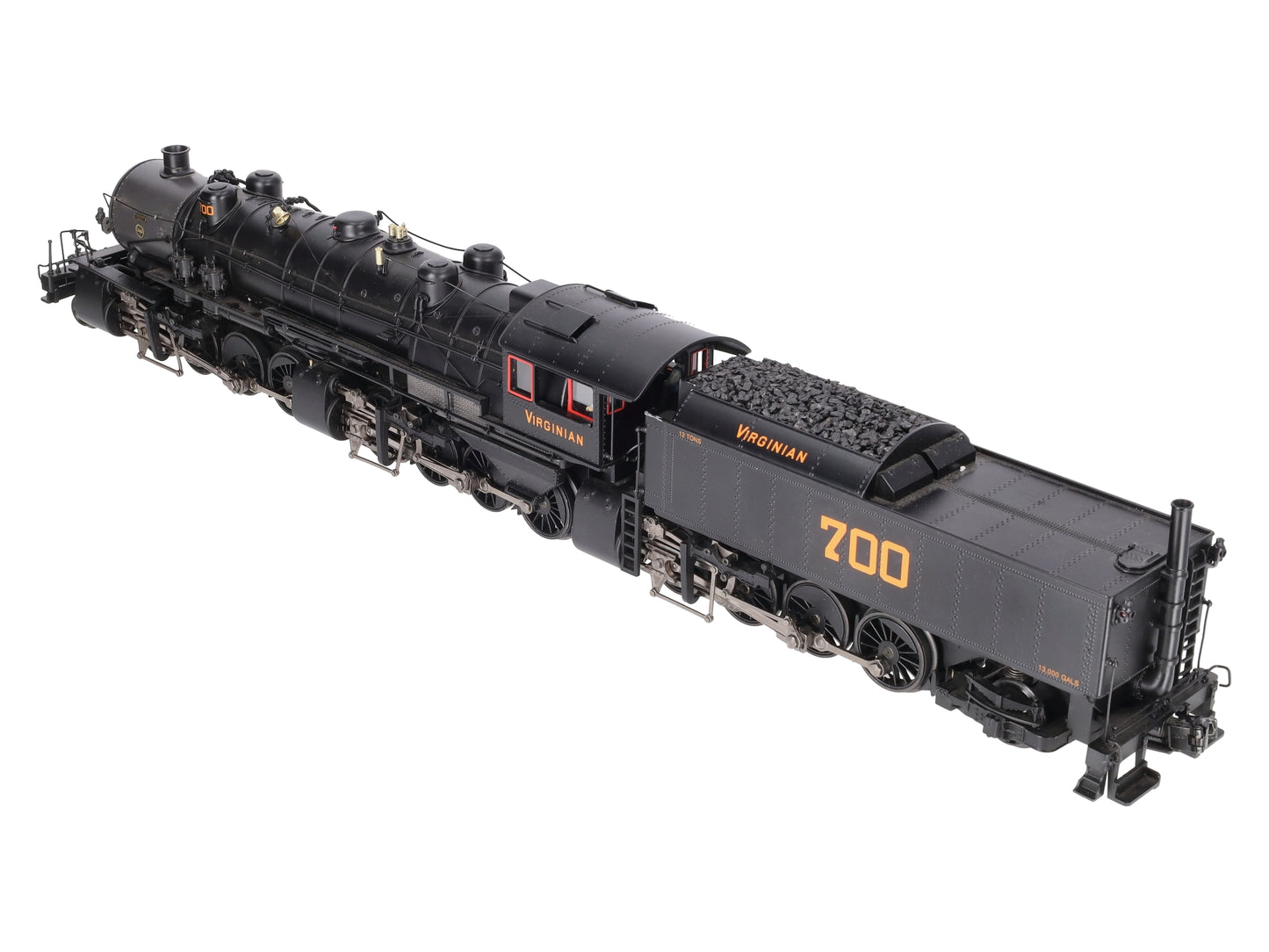 MTH 20-3101-1 O Virginian 2-8-8-8-2 Triplex Steam Locomotive & Tender #700 w PS2 LN/Box