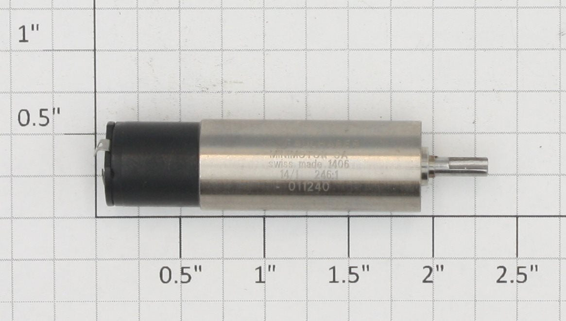 Faulhaber 1319T024SR 12-Volt DC Minimotor SA with Gear Reducer 246:1 Ratio