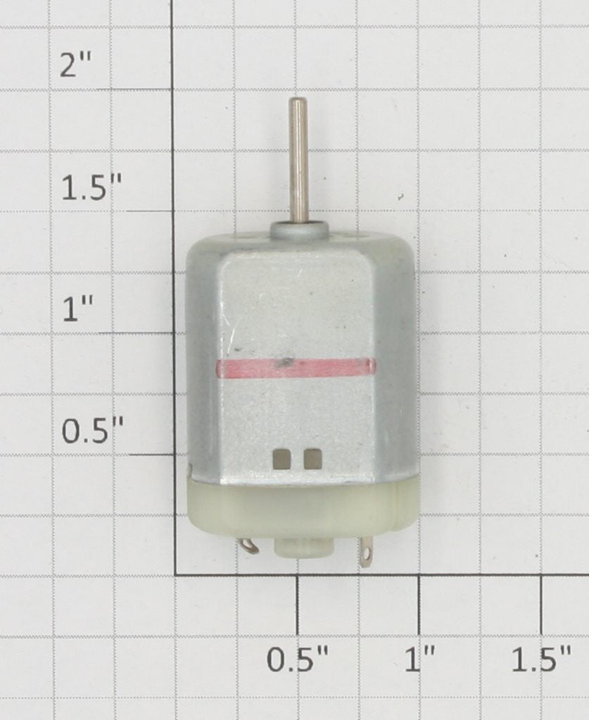 Mabuchi FK-280 Red Stripe 12 Volt DC Flattop Can Motor
