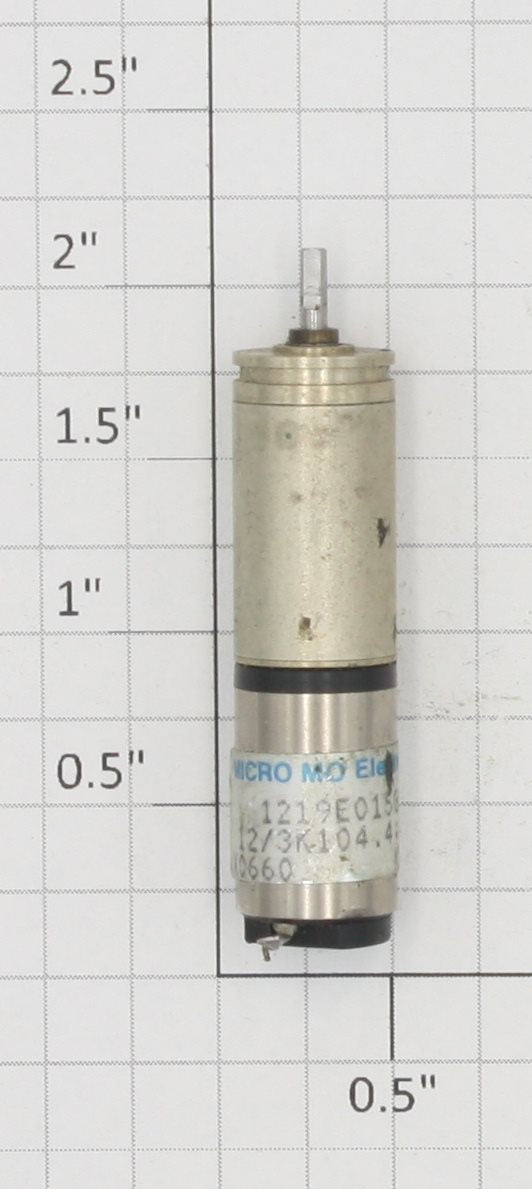 Faulhaber 1219E015G 12 Volt DC Minimotor SA with Gear Reducer 104.4:1 Ratio